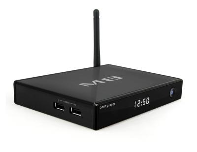 Κίνα Αρρενωπή έξυπνη υποστήριξη XMBC DLNA AirPlay Miracast αρρενωπά 4.4 KitKat κιβωτίων TV αλουμινίου πυρήνων τετραγώνων προς πώληση