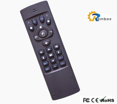 中国 2.4G リモート・コントロール無線キーボード + 空気はえの XBMC 人間の特徴をもつ TV 箱のためにリモート・コントロール マウス + IR 販売のため