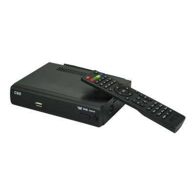 China Fernsehkasten-Doppelkern Amlogic 8726 HD DVB S2 androider Empfänger-DVB-S2 Mini-PC XBMC MX 1GB/4GB vorinstallierter gesetzter Spitzenkasten zu verkaufen