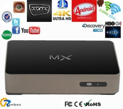 China Set-top box del androide de la ayuda XBMC YouTube Amlogic8726-MX de la caja de Malasia IPTV del androide 4.2.2 en venta