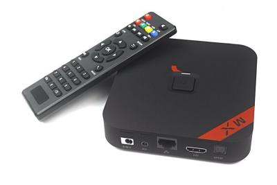 China canales vivos quad-cores árabes de AMLogic S805 de la caja de 1.5Ghz Mali450 H.265 Android4.4 KitKat IPTV 700 en venta