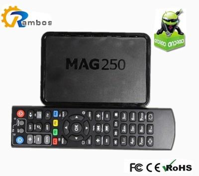 China Set-top box ruso del sistema TV de la caja RS-RA17 Linux de MAG250 IPTV con el medios Javascript API en venta