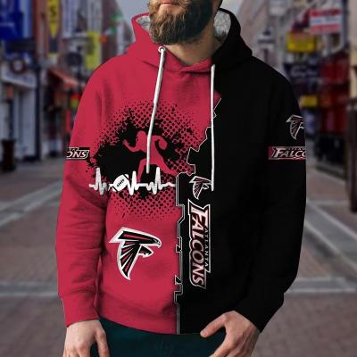 China QUICK DRY 2022 Winter Warming Wear All 32 Teams American Football Hoodies 3D Printed Football Sweatshirt for sale