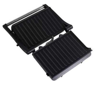 China Non-Stick Coating Dish for Hot Sale BBQ Grill Kitchen Cooking Appliances 2 Slice Touch Panini Press Easy Clean Electric Grill for sale