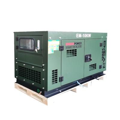 China 7kw 8kw 10kw water proof home use/backup power silent diesel generator zu verkaufen