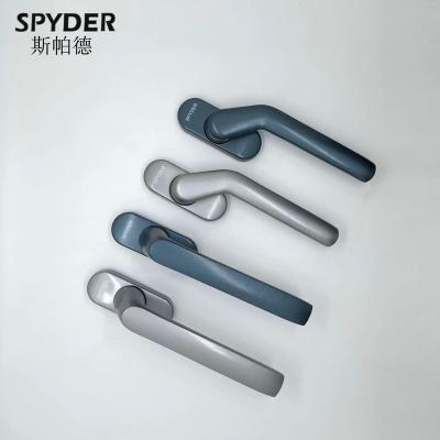 China Color modern aluminum steel window handle for sale