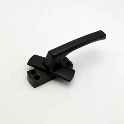 China OEM Modern Simple High Quality Black Aluminum Window Lever Handle for sale