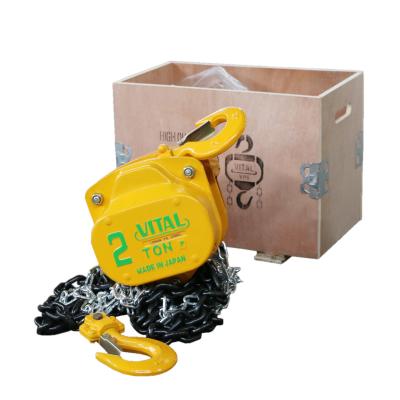 China Factory Small Size 1 Ton 2 Ton 3 Ton 5 Ton Tool Hand Lifting Chain Block for sale