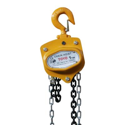 China Building Material Shops 3-5 Ton Small Manual Hand Chain Hoist For Lifting for sale