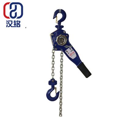 China Construction Site Pusher 1.5M Small Type 2 Ton Outdoor Hoist Crane Chain Block Lever Crane for sale