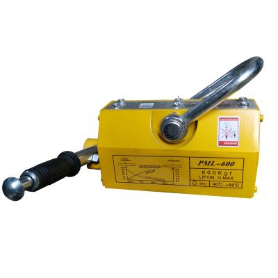 China Building Material Shops 1 Ton Magnets Lifter For Crane Rectangular Lifting Permanent Magnet Lifter 200kg for sale