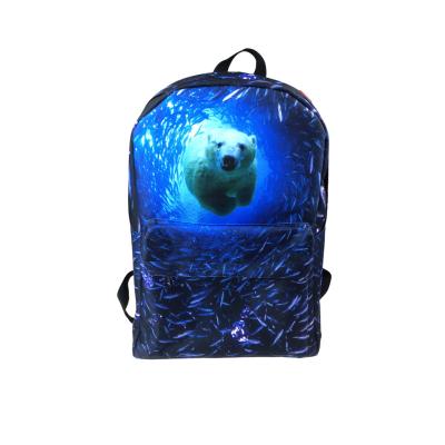 China DIY Bag School Kids Students Backpack Low MOQ Custom Backpacks With Designs for sale