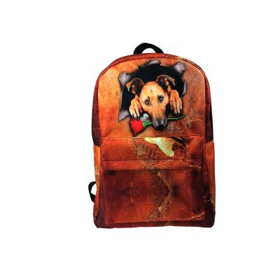 China DIY oem custom child school backpack 3d kids animal zoo backpack toddler backpack child for sale