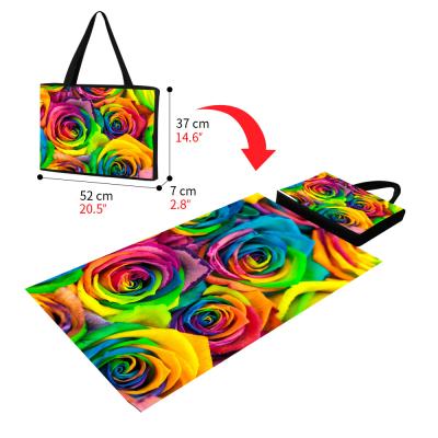 China Durable Travel Tote Cubes Personalized Beach Clutch Bag For Daily Gym Beach Travel Bags Upgraded With Sleep Mat for sale