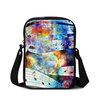 China Custom MOQ Eco-Friendly Mini Messenger Bag For Kids Girls Artistic Small Sling Bag for sale