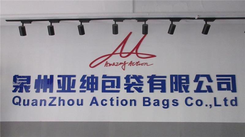 Verified China supplier - Quanzhou Action Bag Co., Ltd.