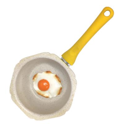 China Kuai Yang Modern Cookware With Bakelite Handle Aluminum 16cm Non-stick Bottom Bottom Frying Pan Baby Cooking Pot for sale