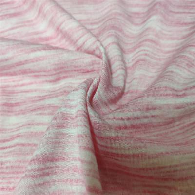 Chine Largeur de rose et de blanc 160cm de tissu de débardeur de bout droit de polyester/rayonne 30s TR à vendre