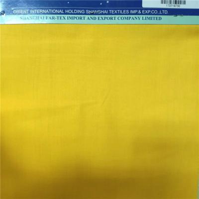 Chine Polycotton jaune-clair a teint le tissu non facile se fanent compte de fil de la santé et sécurité 45X45 à vendre