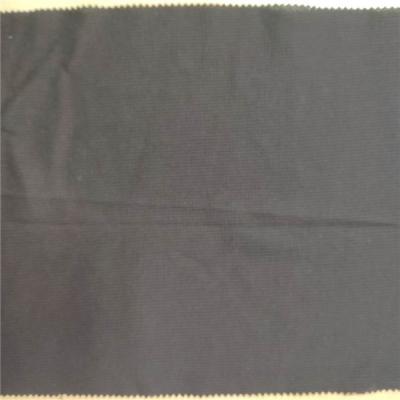 Chine couleur de noir d'absorption d'humidité de tissu de Knit de débardeur du bout droit 165gsm excellente à vendre