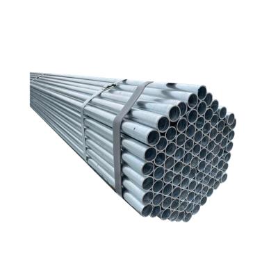 China Large stock 6 inch round erw liquid pipe galvanized steel pipe for sale