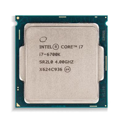 China Brand New Computer Desktop CPU I7-6700K For Intel Core Processor CPU 4.0GHz 14NM 91W LGA 1151 Desktop CPU for sale