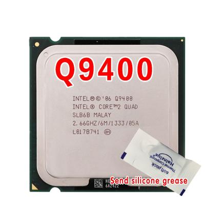 China Intel Core 2 Duo Q9650 Q6600 Q6700 Q8200 Q8300 Q9300 Q9400 Q9500 Q9550 CPU Quad-Core Desktop Processor LGA 775 for sale