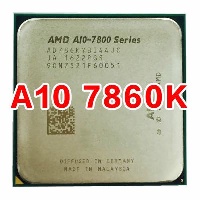 China Desktop suitable for AMD A10 series A10-7860K A10 7860 A10 7860K 3.6 GHz quad-core cpu processor AD786KYBI44JC socket FM2+ for sale