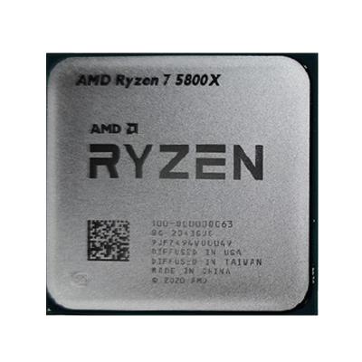 China Desktop R yzen AMD R7 5800X 8 Core 16 Thread CPU CPU PC Game Console Socket AM4 New Product for sale