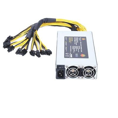 China 2U 2000w 12V Server Power Supply S9 851 852 T9 E9 L3++ Desktop GPU Chassis/ASIC 2000W 100-240VAC Output Power Supply for sale