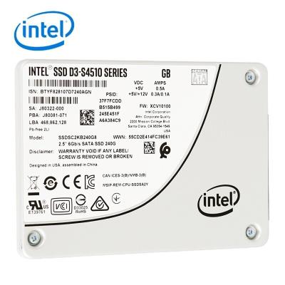 China SSD New In Stock SSD SC2KB019T801 2.5' S4510 480g 960G SATA Solid State Drive for sale