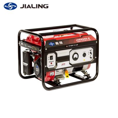 China Jialing 3kw 2.5kw Silent Generators Gasoline Portable Generator JHR3500-A for sale