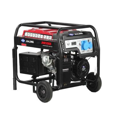 China Russia Customized Electric Generator JH8500E High Quality Portable 6.5kw Small Gasoline High Power Generators for sale