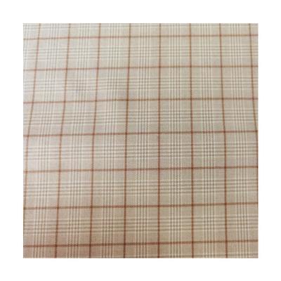 China Wrinkle Control New TR Fabric Design TR Resistant Hot Selling 250gsm PS Dyed Yarn Fabric For Women's Suit for sale