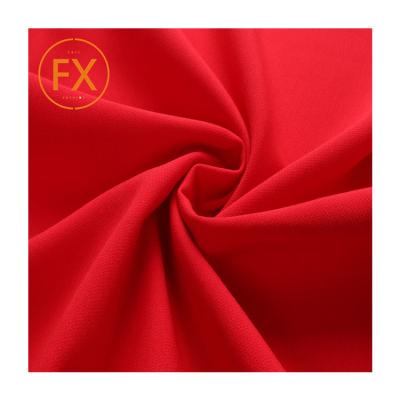 China Bi Wrinkle Resistant Smooth Stretch Polyester Spandex Fabric For Shirt And Blouses Viscous for sale