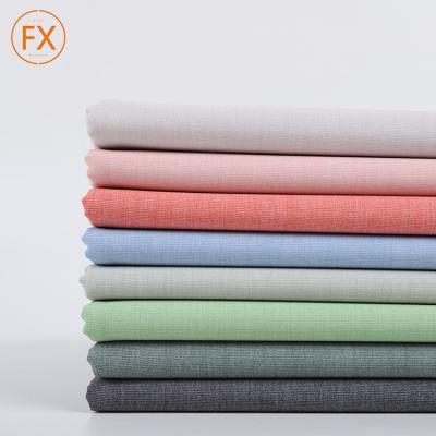 China Wrinkle Resistant Good Stretch Reactive Dye Woven Rayon Blended Spandex Polyester Fabric for sale