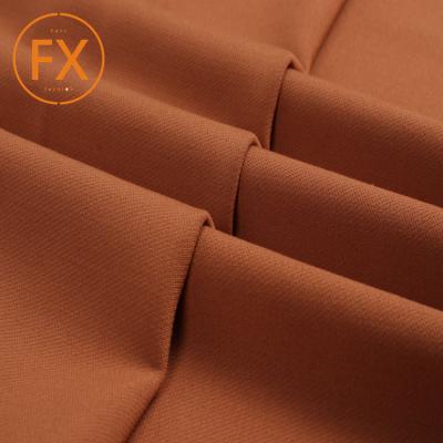 China Wrinkle Resistant Textile Polyester Rayon Dyed Ponte Roma Woven Spandex Fabric For Garment for sale