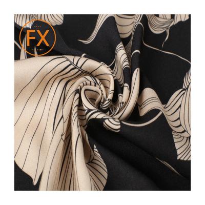 China Newest Style Wrinkle Resistant Fashion Patterns 100% Rayon Fabric Digital Printing For Pants for sale