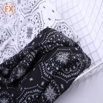 China Wrinkle resistant soild quality cheap price woven 100% rayon fabric Digital printed for dresses for sale