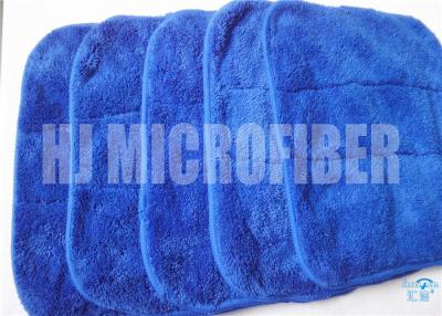 China Factory Direct  Weft - Knitted Blue Coral Velvet Microfiber Cleaning Cloth Environmental Protection for sale