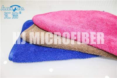 China Plain Microfiber Cleaning Cloth , High water absorption and high sewage sunction twisting towel for sale