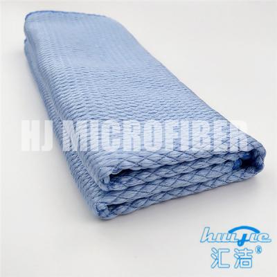 China Microfiber 30*40cm 80% polyamide and 20% polyester piped household cleaning french towel for sale