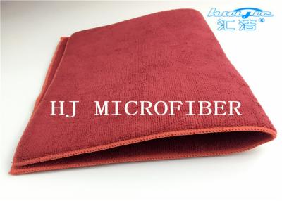 중국 갯솜 다기능 패드를 가진 빨간색 80% 폴리에스테 20% 폴리아미드 Microfiber 수건 피복 직물 패드 중앙 판매용