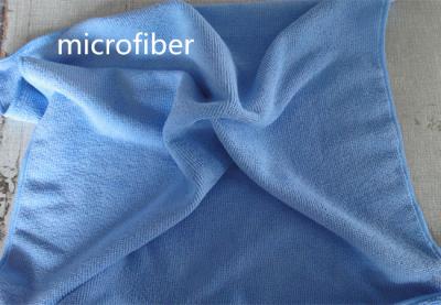 China Microfiber-Geschirrtuch 40 * 40cm Küchen-Auto-Reinigungs-Frotteestoffe des Blau-8020 saugfähige zu verkaufen