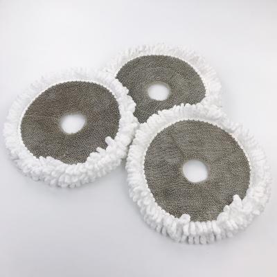 Cina testa rotonda di zazzera di Microfiber delle nappe del cotone di 20cm in vendita