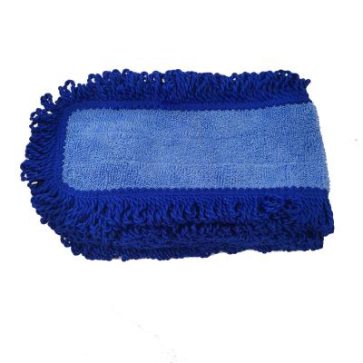 Китай пусковая площадка Mop Microfiber Tassels 13x62cm пылясь голубая влажная для очищая домочадца продается