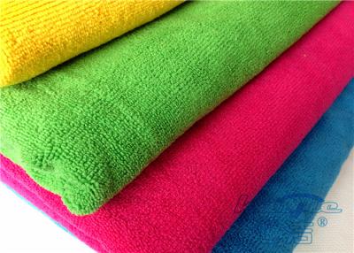 China Eco Friendly 100% Polyester Microfiber Cleaning Cloth Super Comfortable 12” x 12” for sale