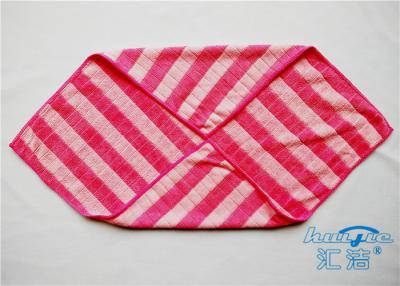 China Home Textile Microfiber Weft-Knitted Cleaning Microfiber Cloths / Microfiber Wash Cloths for sale