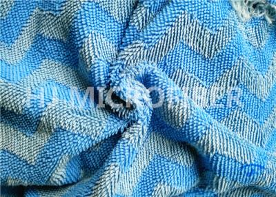 Cina Tessuto di Microfiber del mucchio di torsione di stile del tessuto del jacquard per i cuscinetti di zazzera, panni di Microfiber in vendita