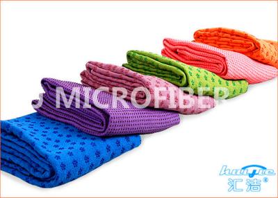 China Toalla antideslizante de la yoga del PVC Skidless del cuadrado/del absorbente toalla estupenda de la yoga de la resbalón no en venta